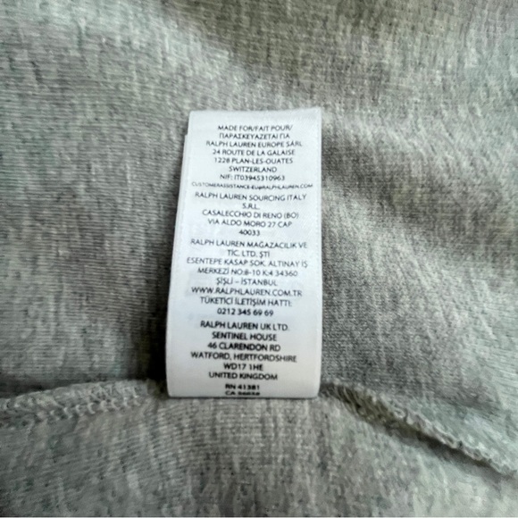 Polo Ralph Lauren Men’s XXL Gray Zip Pullover Sweater Classic-Vintage Look - Picture 11 of 13